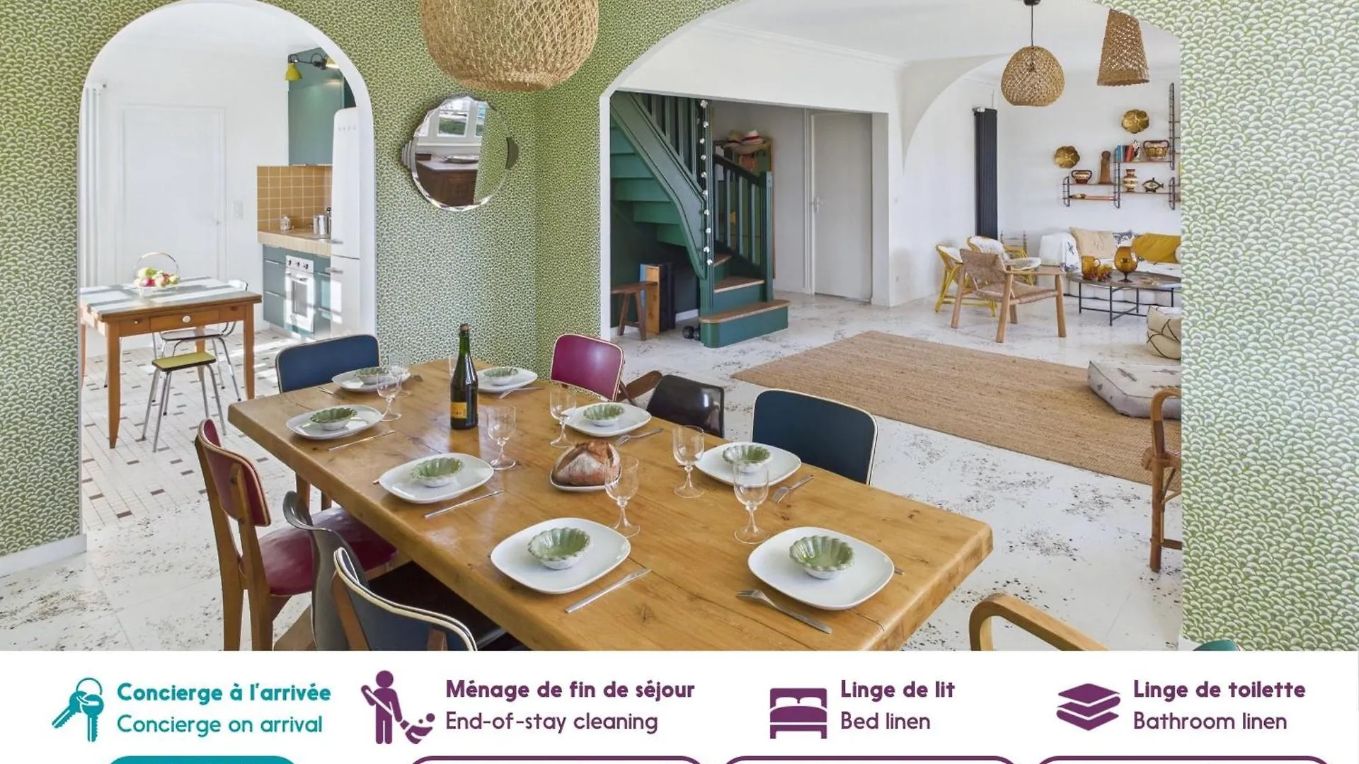 Holiday home Maison Pour 8 - Piscine Chauffee - 800M De La Plage Penmarc'h